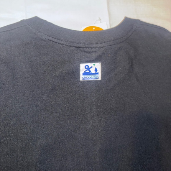 Akademiks Shirt Mens XXXL Black Akdmks Embroidered Logo Streetwear Short Sleeve - Picture 5 of 5